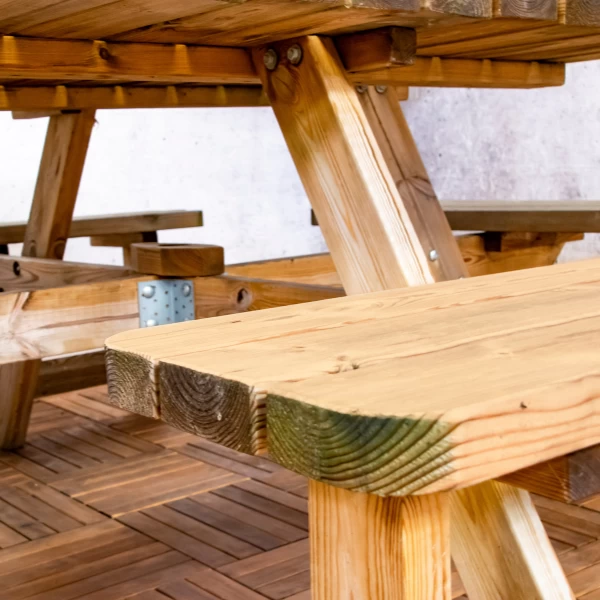 Picknicktafel Sverre 200 Cm - Grenen - Afbeelding 2