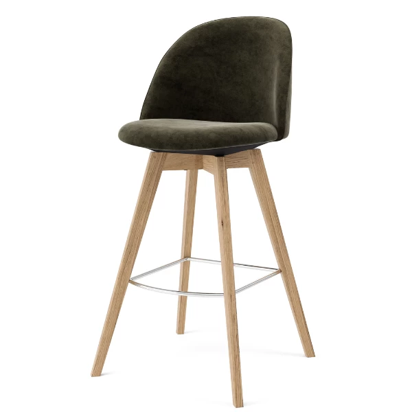 Barstoel Blair - Eik/taupe - Afbeelding 3