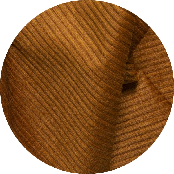 Barstoel Alexia Ribfluweel - Oranjegeel - Afbeelding 2