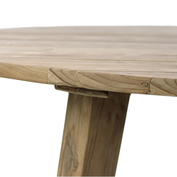 Tuintafel Firenze 220x110cm Teakhout - Naturel - Afbeelding 4