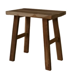 Decoratieve Tuinkruk 45cm Teakhout - Naturel