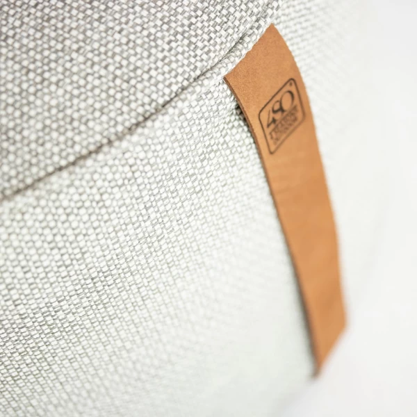 Poef Voor Buiten Fontaine 72cm Olefin - Grijs - Afbeelding 3