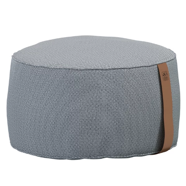 Poef Voor Buiten Fontaine 72cm Olefin - Grijs