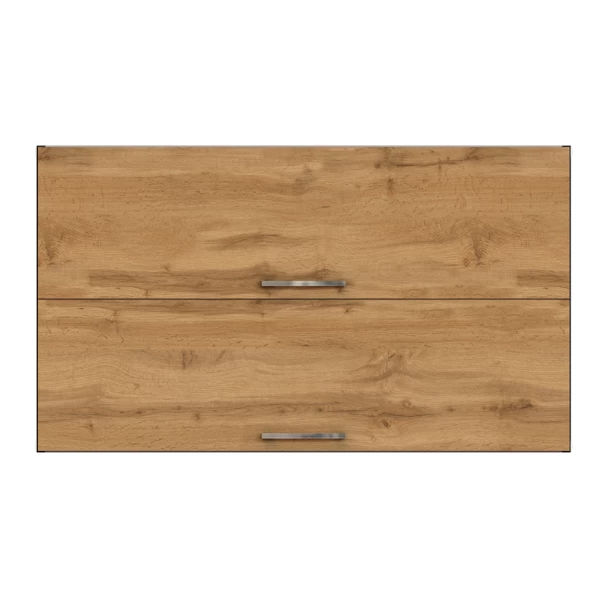 Keukenhangkast Sorrella 100cm Met 2 Opklapdeuren - Eik/grafiet - Afbeelding 8