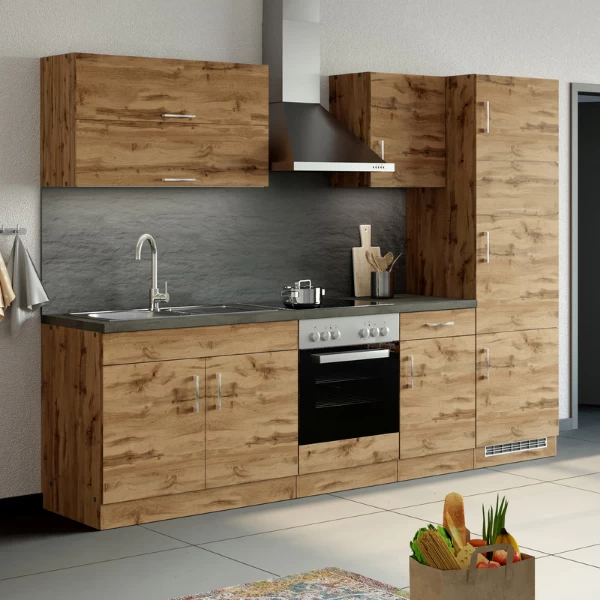 Keukenhangkast Sorrella 50cm 1 Deur - Eik - Afbeelding 2