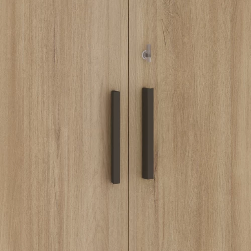 Opbergkast Spalo 2 Deuren - Eikdecor - Afbeelding 4