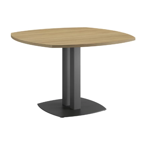 Tafel Ulta 115cm - Antraciet/eik