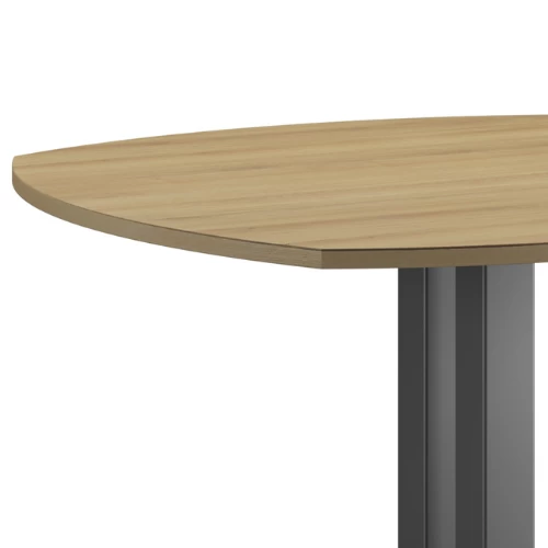 Tafel Ulta 115cm - Antraciet/eik - Afbeelding 3