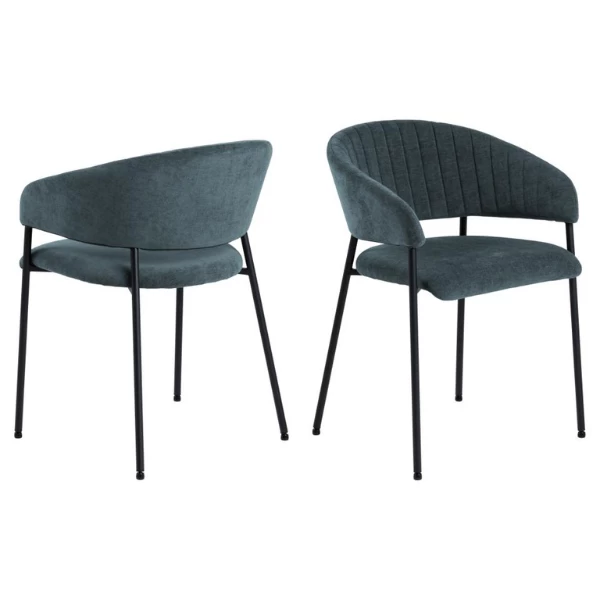 Armstoel Ann - Donkerblauw - Afbeelding 9