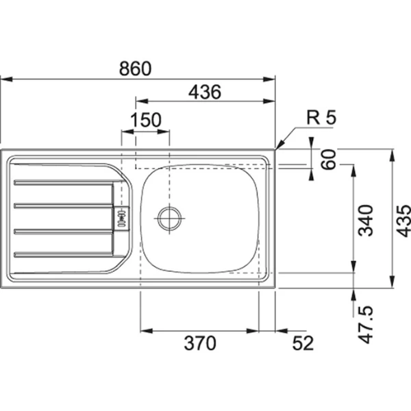 Kitchenette Ragnar 310cm Met Ruimte Voor Magnetron, Koelkast, Oven En Vaatwas - Hoogglans Wit - Afbeelding 11
