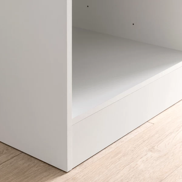 Kitchenette Ragnar 310cm Met Ruimte Voor Magnetron, Koelkast, Oven En Vaatwas - Hoogglans Wit - Afbeelding 3