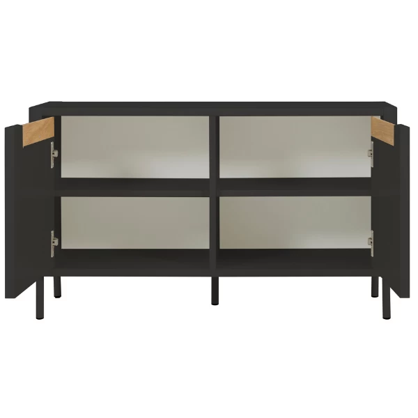 Bankje Switch 2 Deuren - Antraciet - Afbeelding 7