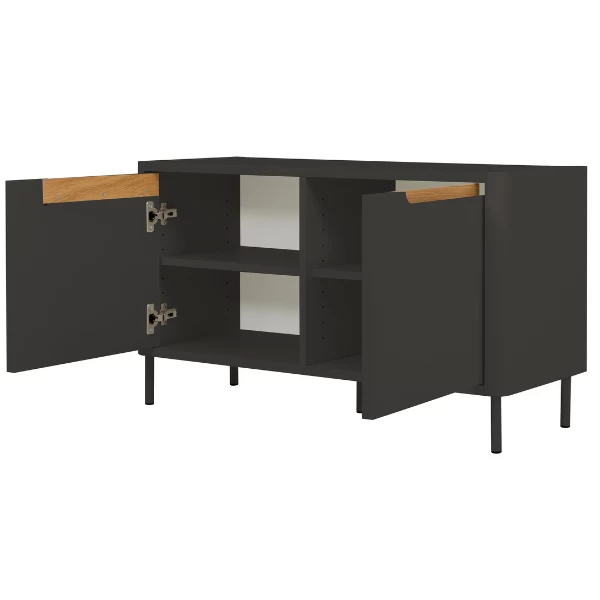 Bankje Switch 2 Deuren - Antraciet - Afbeelding 5