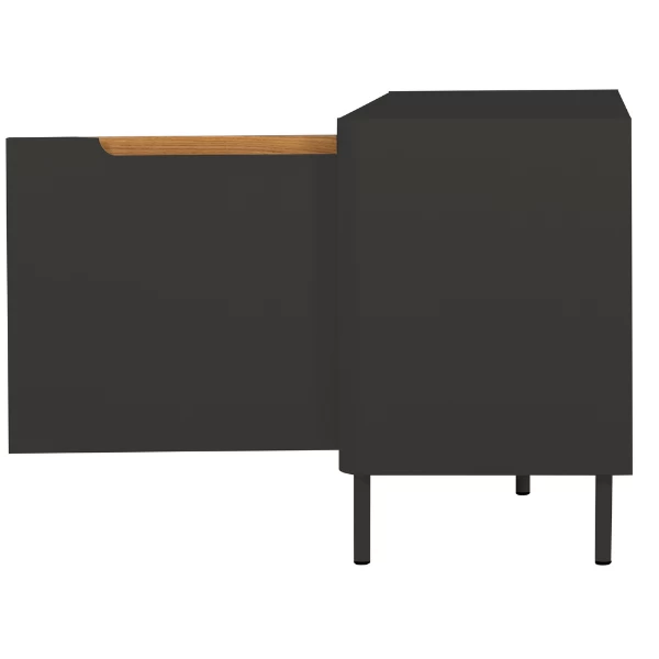 Bankje Switch 2 Deuren - Antraciet - Afbeelding 6