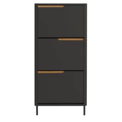 Schoenenkast Switch 131 Cm 3 Vakken - Antraciet