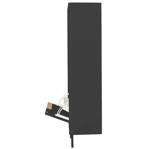 Schoenenkast Switch 131 Cm 3 Vakken - Antraciet - Afbeelding 3