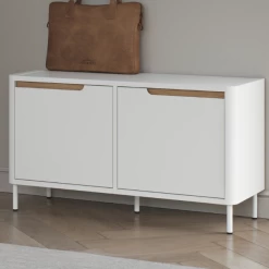 Bankje Switch 2 Deuren - Wit