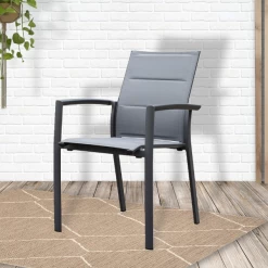 Tuinstoel Morris- Grijs