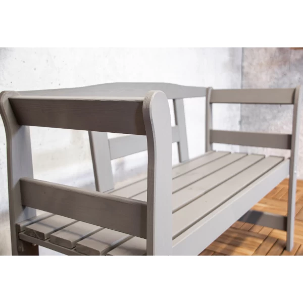 Tuinbank Met Rugleuning Walt - Grijs - Afbeelding 5