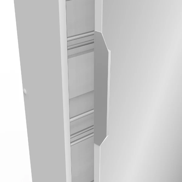 Schoenenkast Zayah-mat Wit - Afbeelding 3