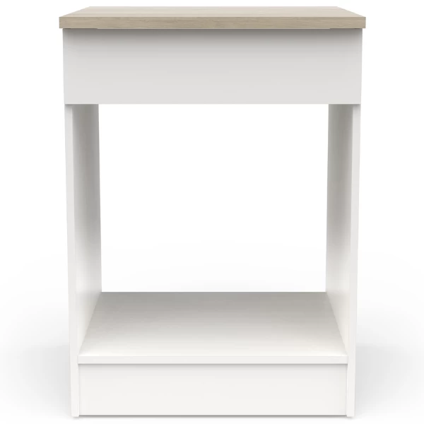 Onderkast Voor Fornuis Sofie 60 Cm-Kronberg Eik/mat Wit - Afbeelding 5