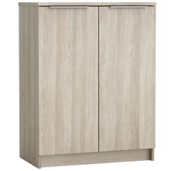 Opbergkast Siebert 2 Deuren En 2 Legplanken-Shannon Eik