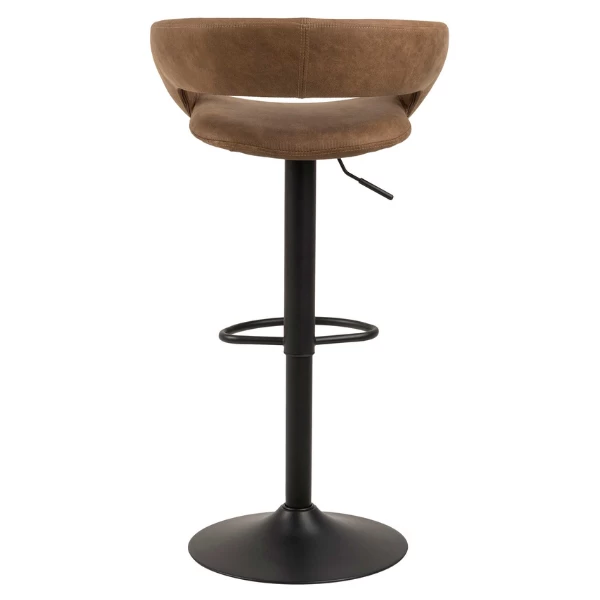 Barstoel Dusty - Bruin/zwart - Afbeelding 6