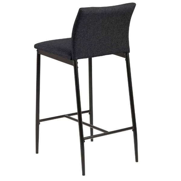 Barstoel Darren - Grijs/zwart - Afbeelding 9