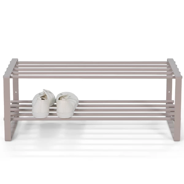 Schoenenrek Rayna 2 Legplanken-Silky Taupe - Afbeelding 5