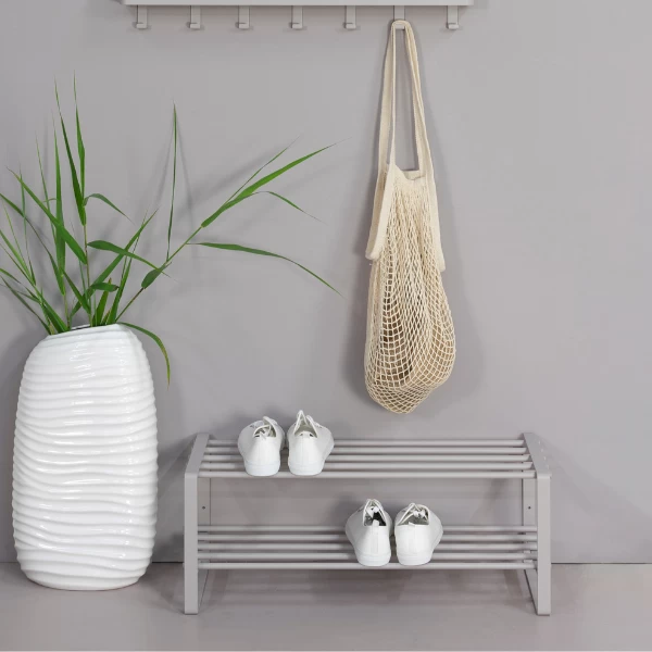 Schoenenrek Rayna 2 Legplanken-Silky Taupe - Afbeelding 3