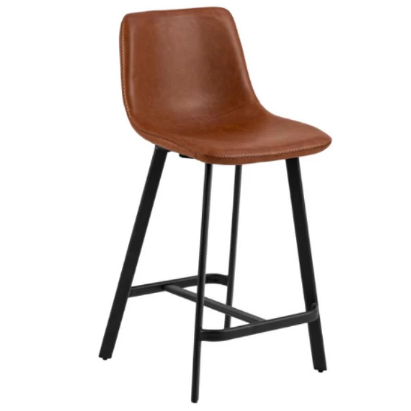 Barstoel Origi - Bruin/zwart - Afbeelding 5