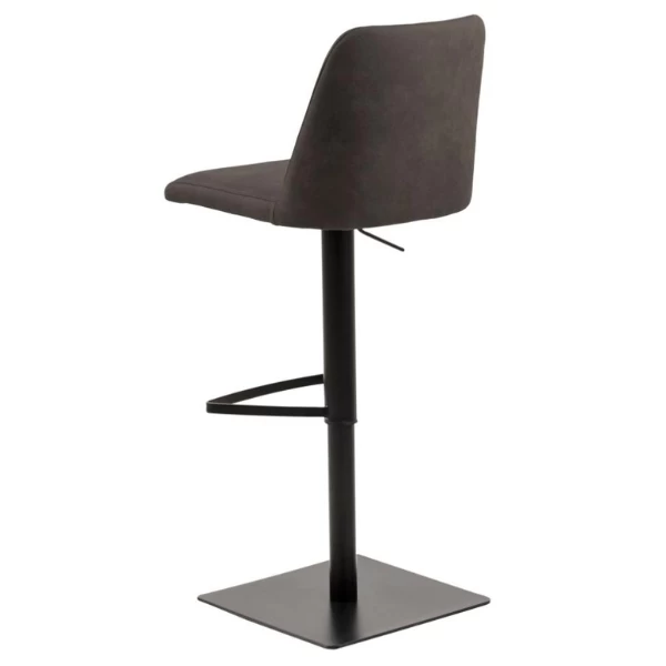 Verstelbare Barstoel Avanja - Antraciet/zwart - Afbeelding 12