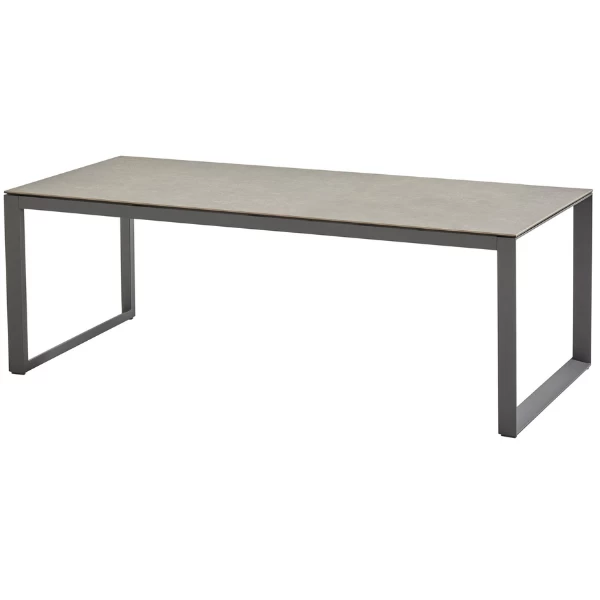 Tuintafel Herbert 220x95cm - Antraciet