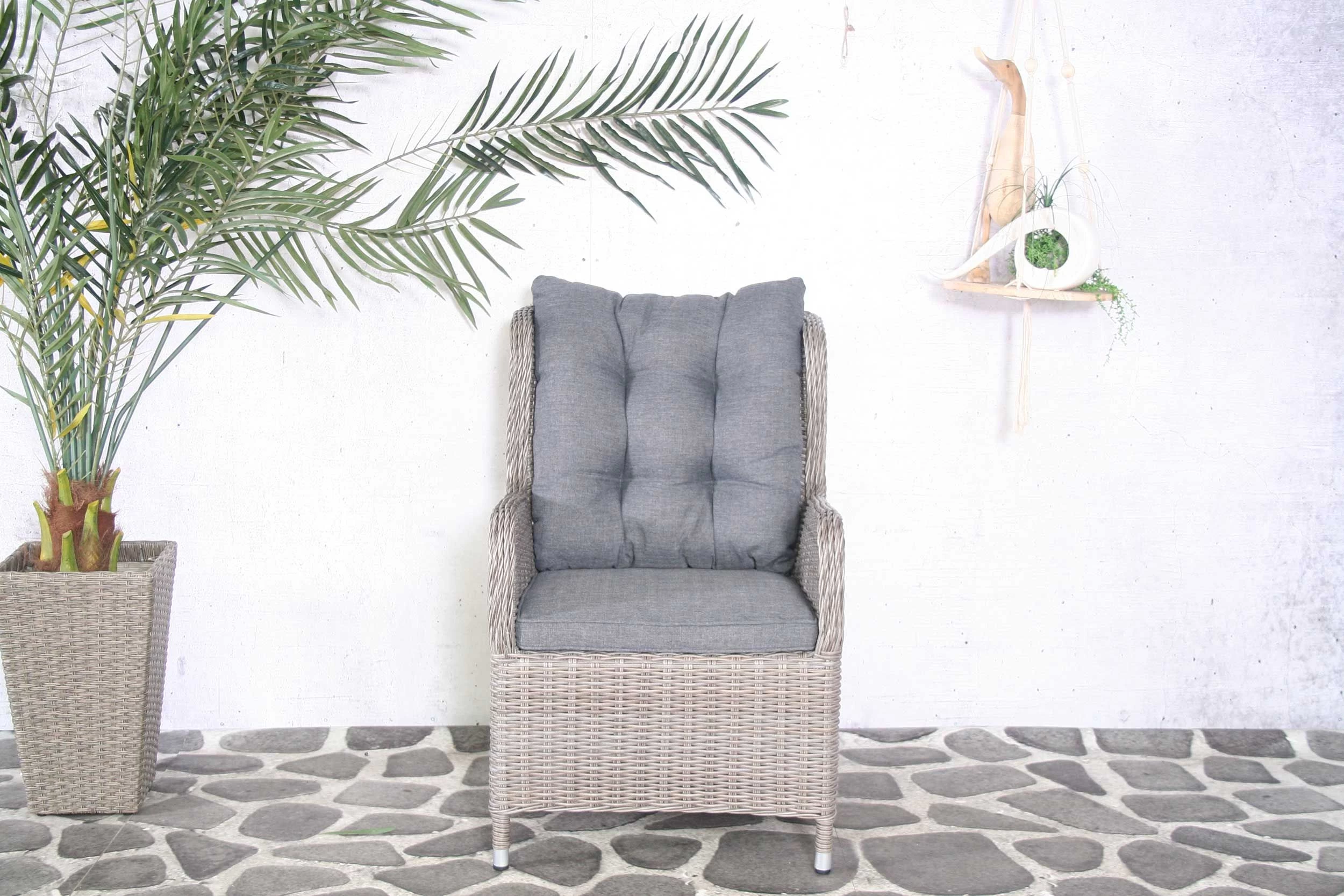 Fauteuil Voor Buiten Palermo - Grijs - Afbeelding 2