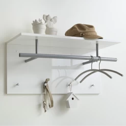 FMD Kapstok Spot - Hoogglans Wit