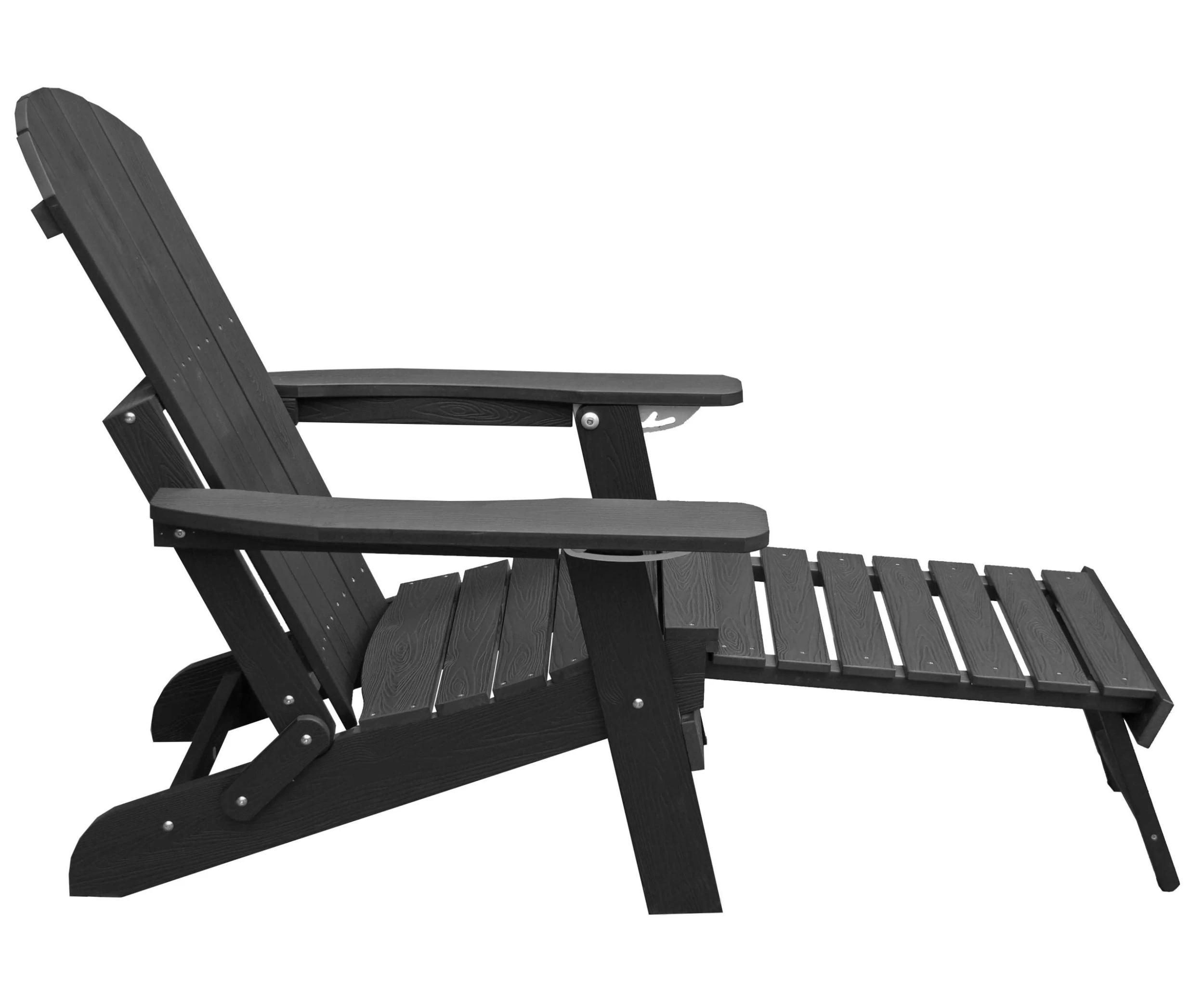 Opklapbare Ligstoel Mondo HIPS - Zwart - Afbeelding 3